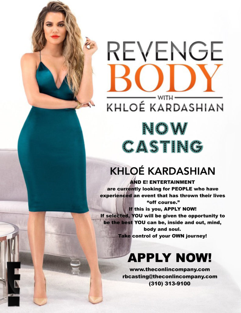 It's ⏰ to get your - Revenge Body with Khloe Kardashian